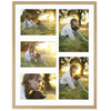 Foto Galeria 40x50 cm kolor dębowy Ramka na 5 zdjęć 13x18 cm 15x21 cm z Passe Partout