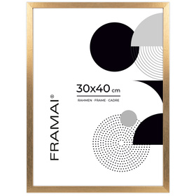 Złota  ramka na zdjęcie KEA Z 30x40 cm
