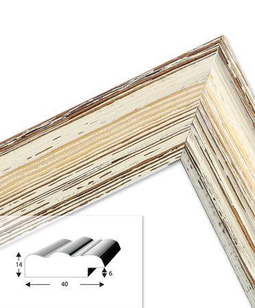 Ramka drewniana na zdjęcia DRZ D 3 18x24 cm