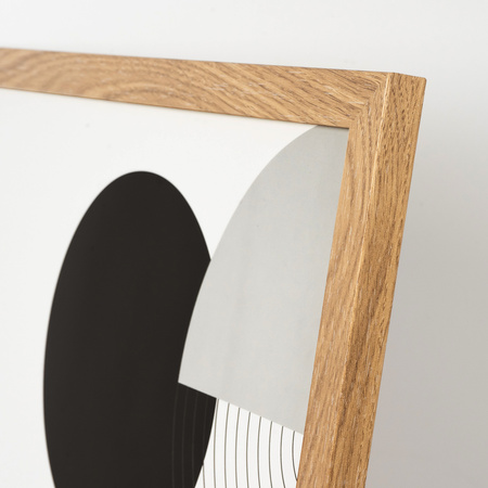 Ramka na zdjęcia w kolorze dębu HEN 01 30x30 cm