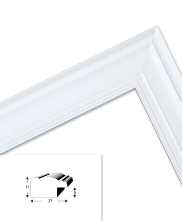 Ramka drewniana na zdjęcia DRL F 1 25x38 cm