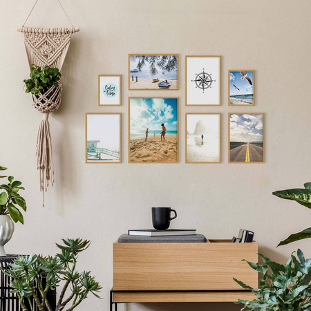 Zestaw ramek kolor dębu - galeria Pinia 00 GF0009