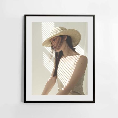 Czarna ramka aluminiowa na zdjęcia Royall 40x50 cm