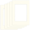 Pakiet 5 szt. Passe Partout 70x100 (60x80) BIAŁY IVORY