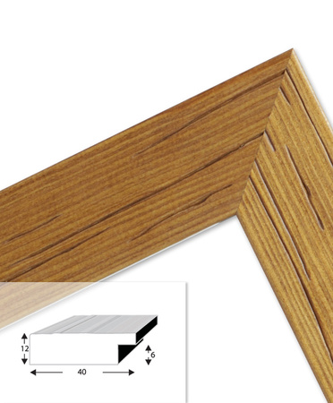 Ramka drewniana na zdjęcia DRL A 3 24x30 cm