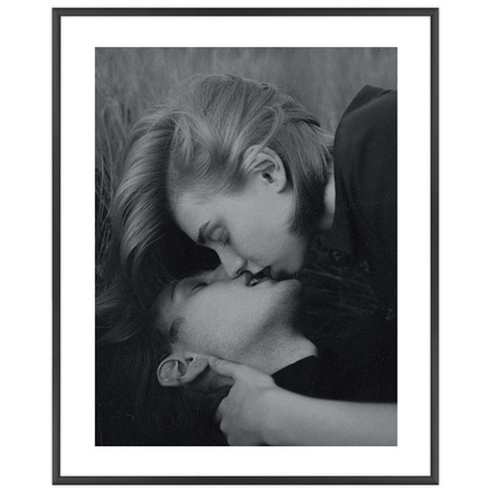 Czarna ramka aluminiowa na zdjęcia Royall 40x50 cm