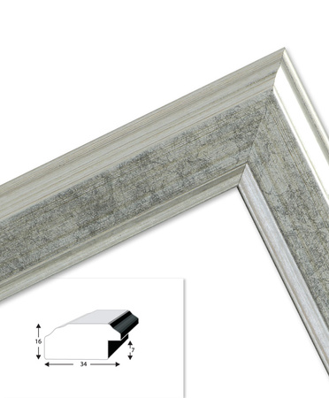 Ramka drewniana na zdjęcia DRZ A S 50x60 cm