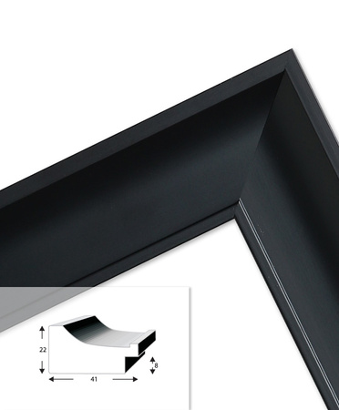 Ramka drewniana na zdjęcia DRZG D 2 40x50 cm