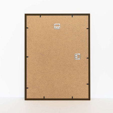 Ciemnobrązowa ramka drewniana DRWA 44 40x50 cm