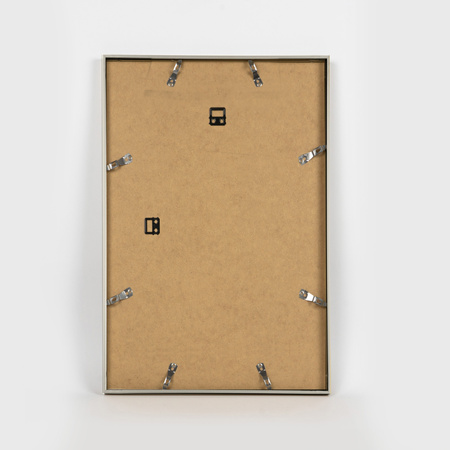 Srebrna ramka aluminiowa QAL 40x60 cm