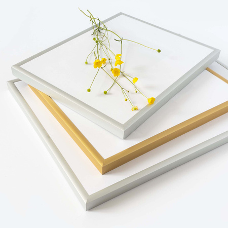 Złota ramka aluminiowa na zdjęcia Royall 30x40 cm