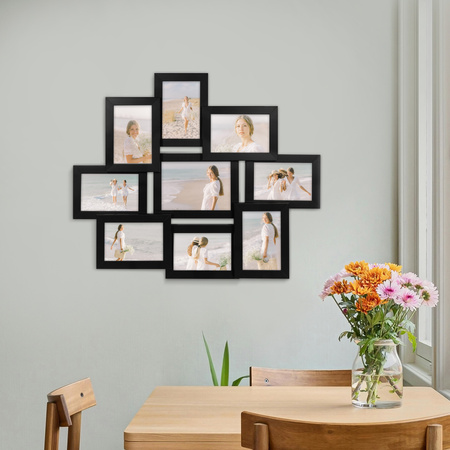 Multirama MULTI HEN 2 ramka na zdjęcia na 9 zdjęć - czarna