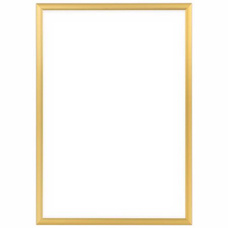 Złota ramka aluminiowa QAL 21x29,7 cm