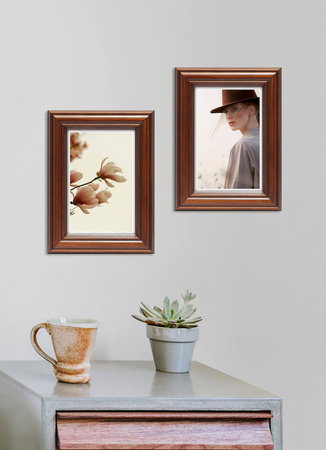 Ramka drewniana na zdjęcia DRL F 03 10x15 cm