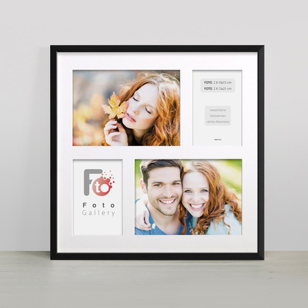 Foto galeria Black 39x39 cm na 4 zdjęcia