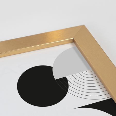 Pakiet 5 szt. złotych ramek na zdjęcia HEN Z 21x29,7 cm A4