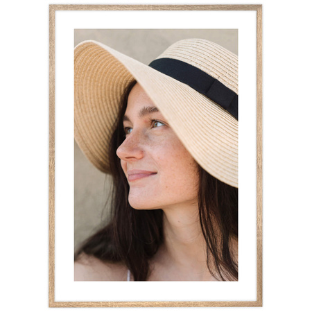 Ramka na zdjęcia bielony dąb 70x100 cm HEN 0