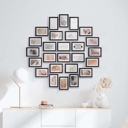 Zestaw ramek PINIA 2 GF00037 - galeria ramek na 26 zdjęć