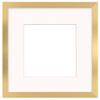 Złota ramka na zdjęcia HEN PASS Z 30x30 cm z passe partout (20x20 cm)