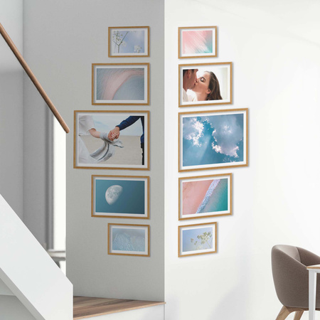 Zestaw ramek PINIA 00 GF0040 - galeria ramek na 10 zdjęć