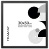 Czarna ramka na zdjęcia KEA 2 30x30 cm