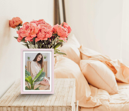 Kolorowe ramki na zdjęcia pastelowe proste - 21x30 cm