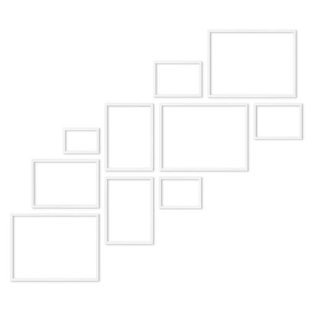 Zestaw ramek PINIA 1 GF0033 R - galeria ramek na 10 zdjęć