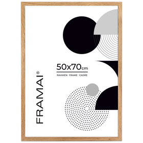 Ramka na zdjęcia w kolorze dębu HEN 01 50x70 cm