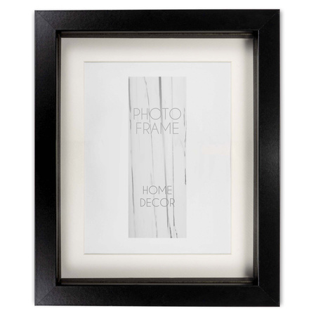 Czarna ramka przestrzenna EXPO 3D MAX 21x30 cm (15x21cm)