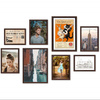 Zestaw brązowych ramek galeria PRESTO 44 GF0007