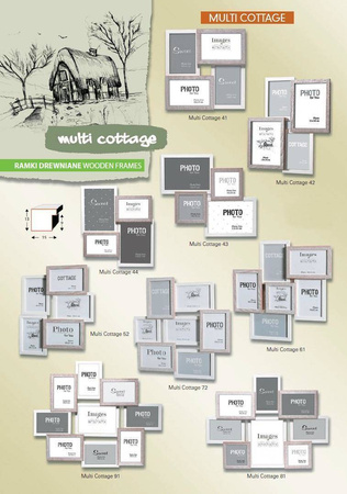 Multirama MULTI COTTAGE 72 ramka na zdjęcia