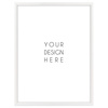 Biała ramka drewniana na zdjęcia EKO 1 30x45 cm