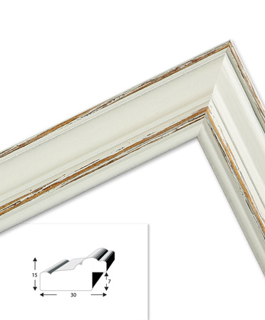 Ramka drewniana na zdjęcia DRL X 04 10x15 cm