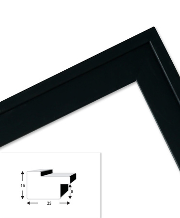 Ramka drewniana na zdjęcia DRL M 02 40x50 cm