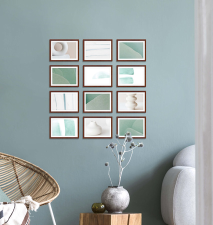 Zestaw ramek PINIA 3 GF0019 - galeria ramek na 12 zdjęć