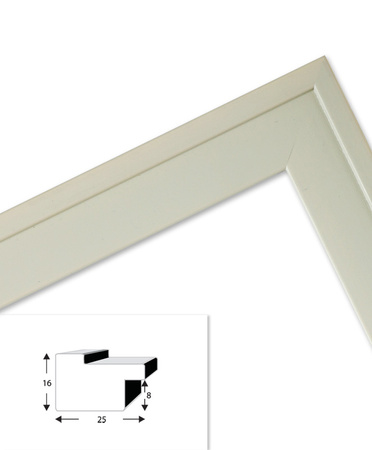 Ramka drewniana na zdjęcia DRL M 04 15x21 cm