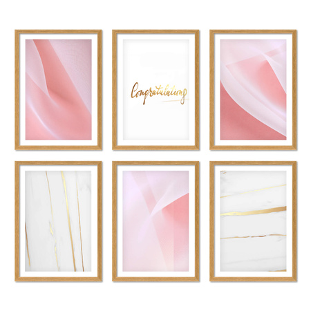 Zestaw ramek PINIA 00 GF0020 - galeria ramek na 6 zdjęć