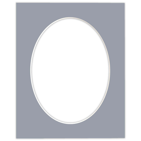 Passe partout 24x30 (18x24) OWAL NIEBIESKI SKY