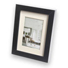 Czarna ramka z passe partout EXPO MAX 24x30 cm (18x24 cm)