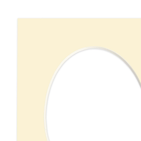 Passe partout 10x15 (6x9) OWAL BEŻOWE VANILLA