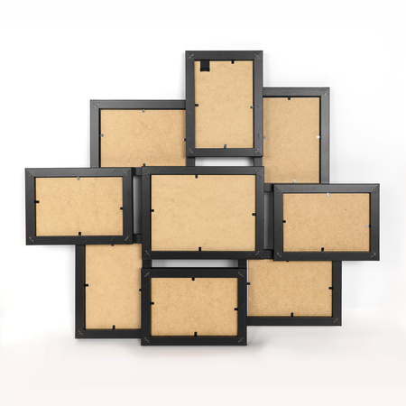 Multirama MULTI HEN 2 ramka na zdjęcia na 9 zdjęć - czarna