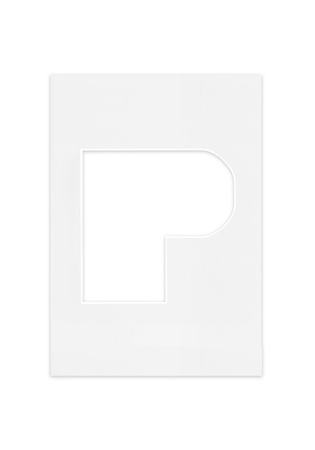 Passe Partout okienko w kształcie LITERKI "P"