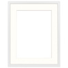 Biała ramka na zdjęcia HEN PASS 1 40x50 cm z passe partout (30x40)