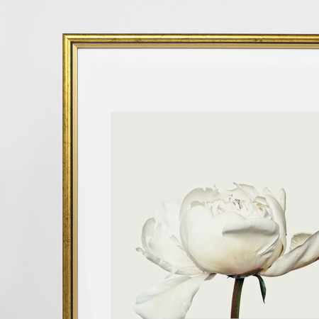 Ramka drewniana złota na zdjęcia DRI CL Z 40x50 cm