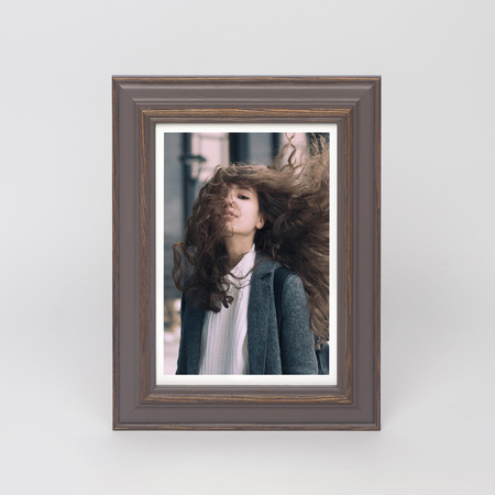 Ramka drewniana na zdjęcia DRL X 02 13x18 cm