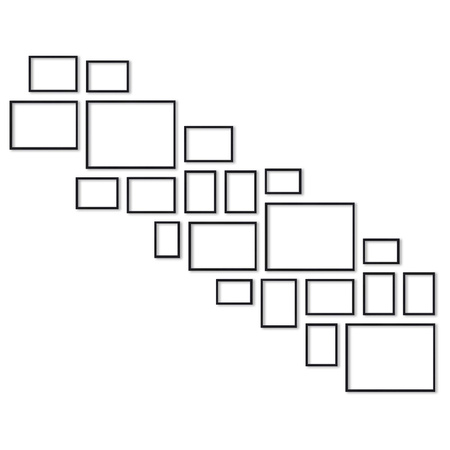 Zestaw ramek PINIA 2 GF0035 L- galeria ramek na 21 zdjęć