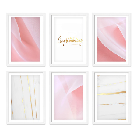 Zestaw ramek PINIA 1 GF0020 - galeria ramek na 6 zdjęć