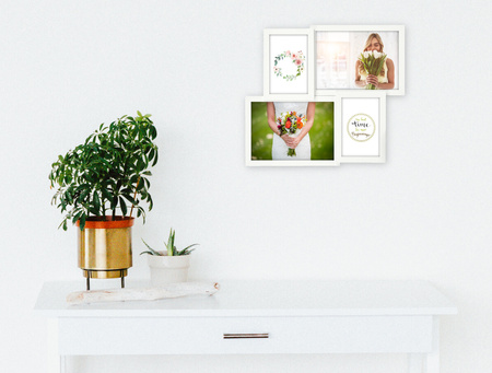 Multirama MULTI WHITE 44 ramka na zdjęcia