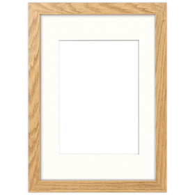 Brązowa ramka na zdjęcia HEN PASS 2 21x30 cm z passe partout (15x21)