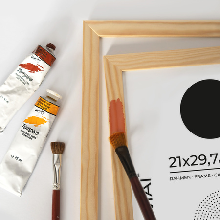 Ramka z drewna surowego na zdjęcia RAW 21x29,7 cm